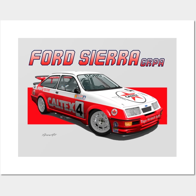 GrA Ford Sierra RS Cosworth Wall Art by PjesusArt